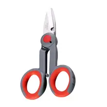 1 шт. утолщенные зубчатые рыболовные ножницы высокого качества легко режущая леска ножницы для ежедневного использования рыбалка на открытом воздухе