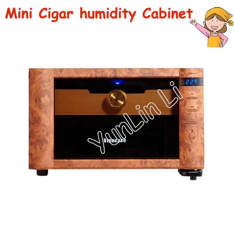 

Mini Cigar Humidity Cabinet 23L Electric Thermostatic & Constant humidity Cigar Storage Cabinet SC-08B