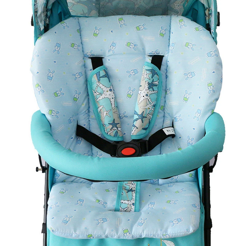 

Skin-friendly Cotton Baby Stroller Seat Cushion Highchair Pushchair Pram Mattress Baby Carriages Seat Pad Stroller Accessories