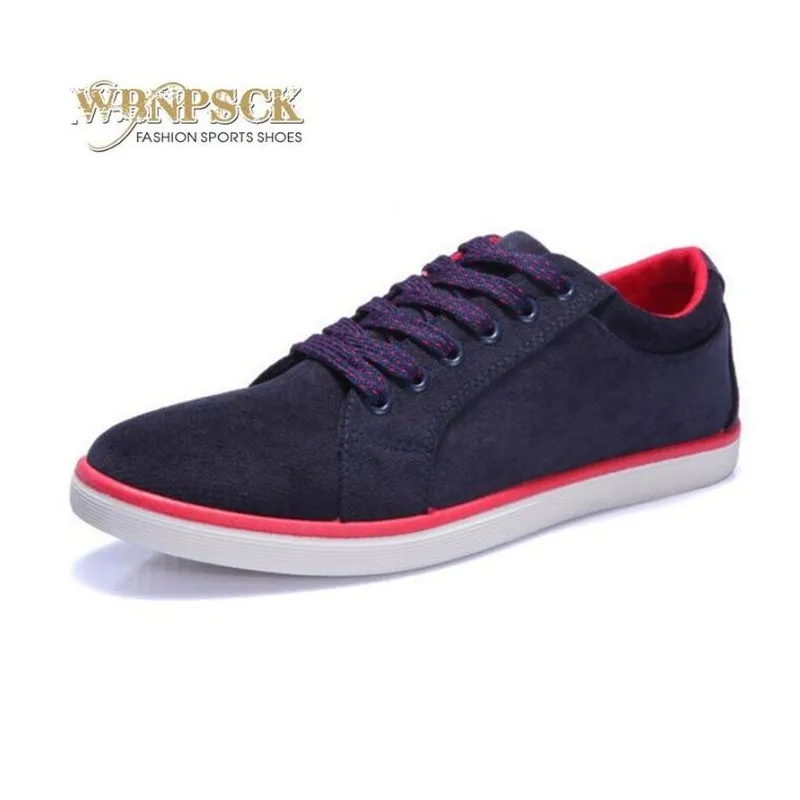 

Autumn new men's suede canvas shoes, non-slip rubber at the end of men with vulcanized shoes flat shoes