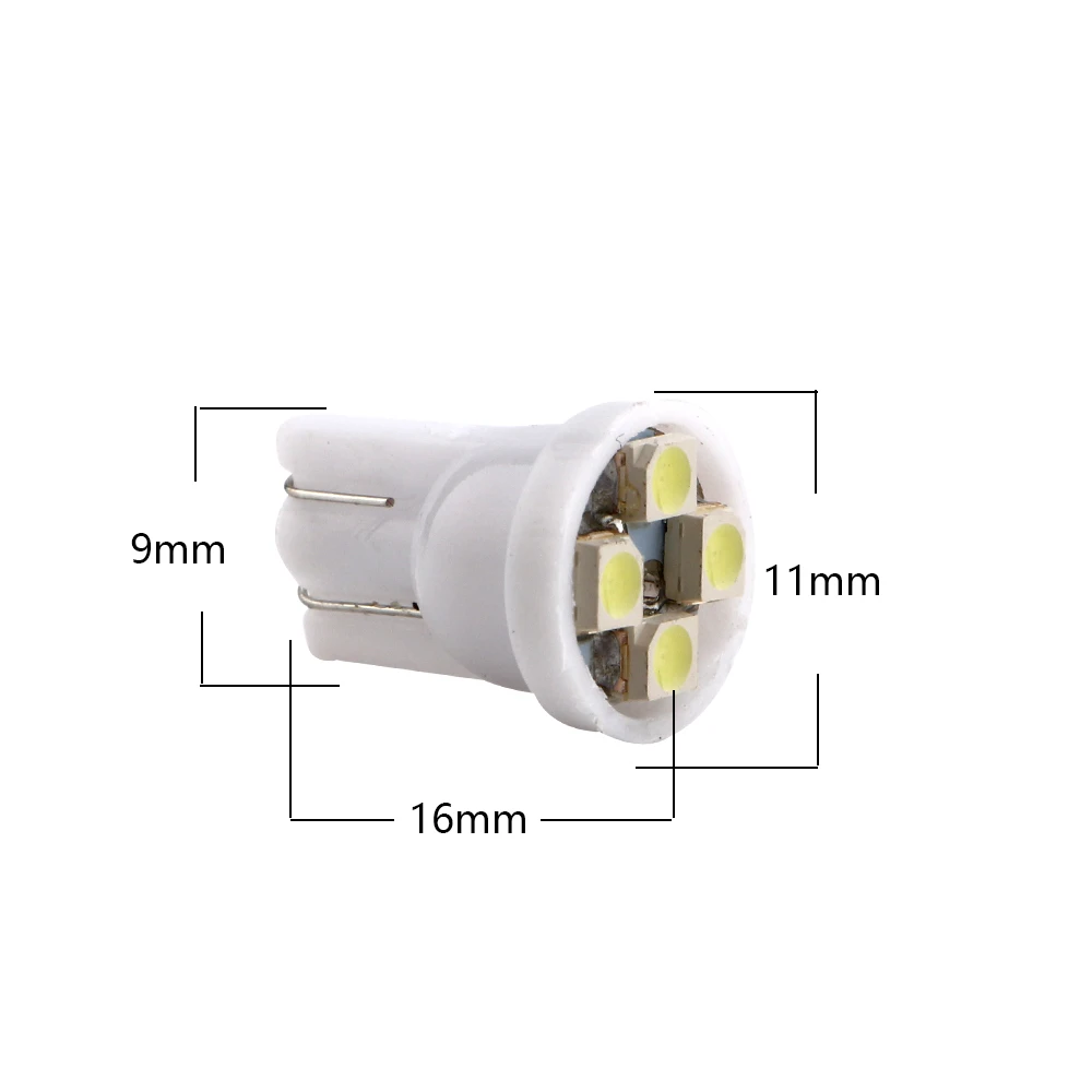 6 в 3 В постоянного тока 100 шт. T10 194 168 4 SMD СВЕТОДИОДНЫЙ ные светильник пы для пинбола