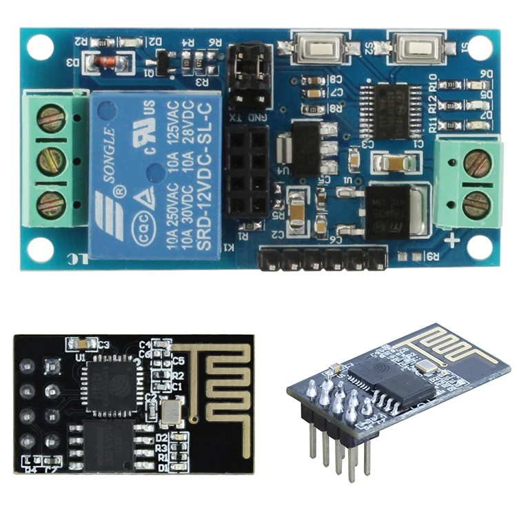 ESP8266 12V Wifi Relay IOT Module Remote Control Switch APP Smart Home