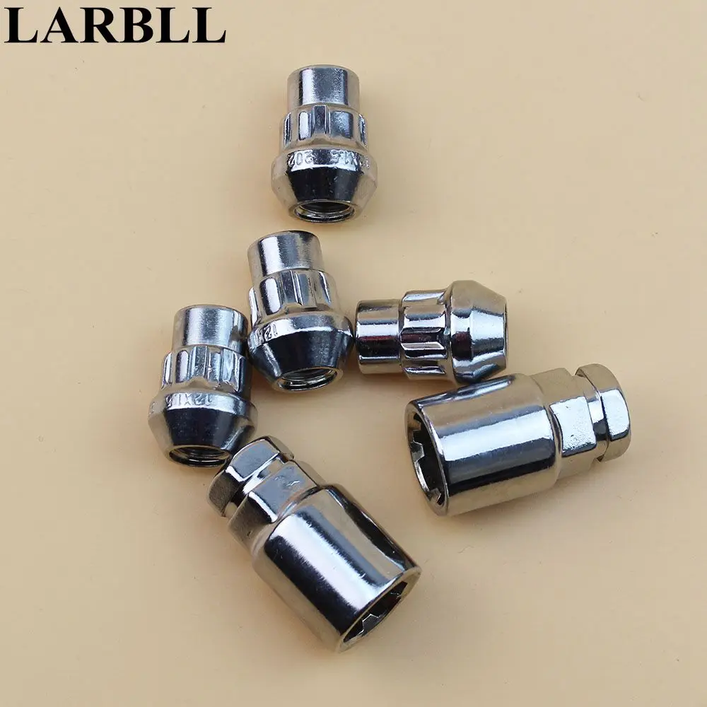 LARBLL Wheel Hub Screw Tire Anti theft Lug nut fit for Hyundai Elantra
