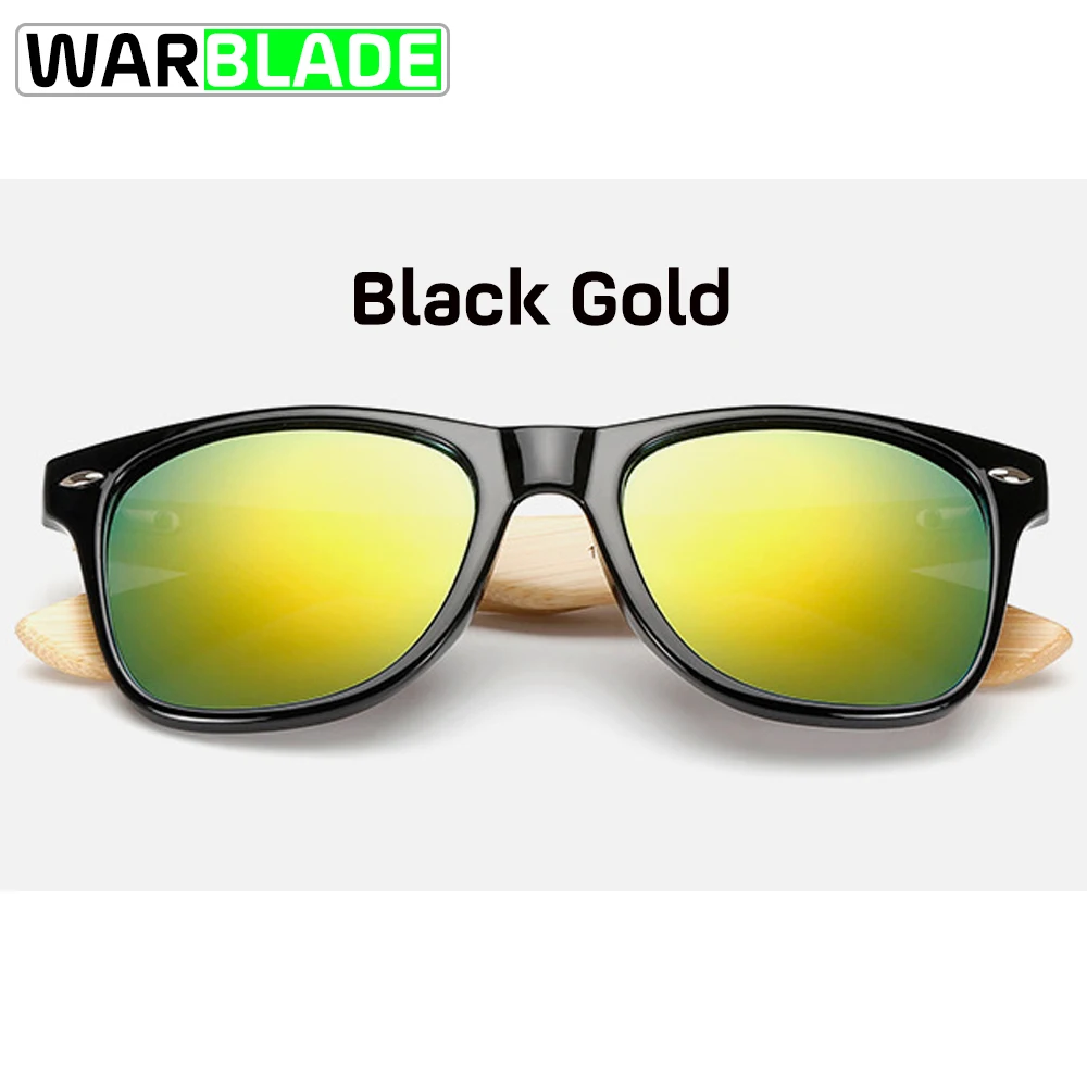 WarBLade поляризованные очки Велоспорт Открытый Спортивные очки UV400 велосипед вождения солнцезащитные очки Occhiali Ciclismo - Цвет: black gold