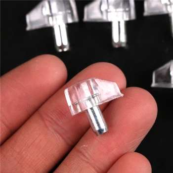 20pcs Home Tools Durable DIY Kitchen Cabinet Shelves Holder Shelf Support Pins Pegs Bookcase 16x10x15mm