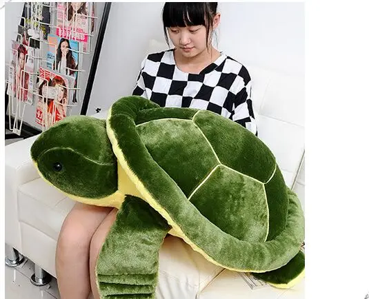 large 85cm green turtle plush toy,soft throw pillow gift ,Christmas gift 0207
