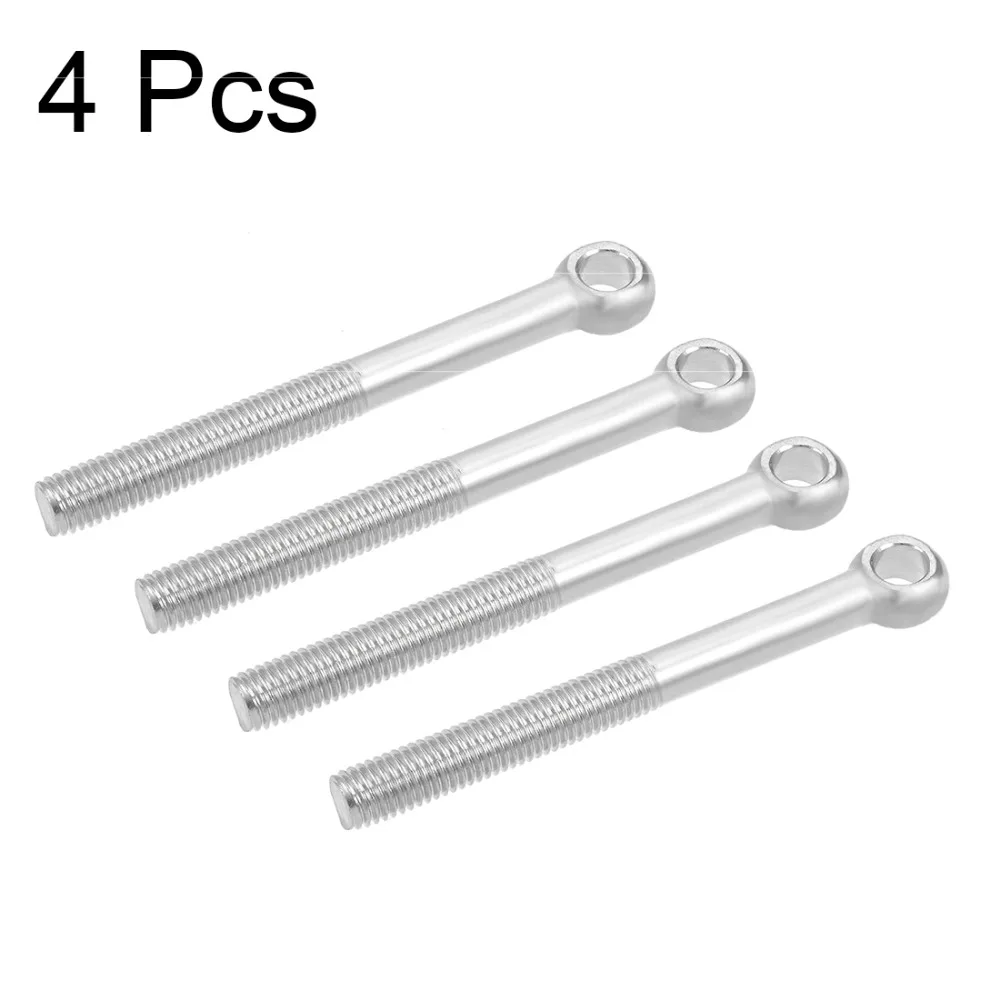 uxcell M10 X 60mm 304 Stainless Steel Machinery Shoulder Lifting Eye Bolt 2 Pcs