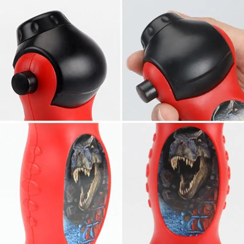 24 Patterns Baby Sleep Light LED Flashlight Cartoon Dinosaur Projector Lamp 90 Rotary Early Education Toys for Children