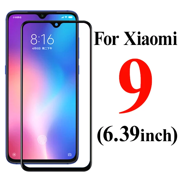 Защитное стекло на экран Ksio mi 9 mi 8 Lite для Xiao mi Red mi 6 6A Armor Xio mi 8 8lite светильник лист Xia mi xo mi чехол - Цвет: mi 9