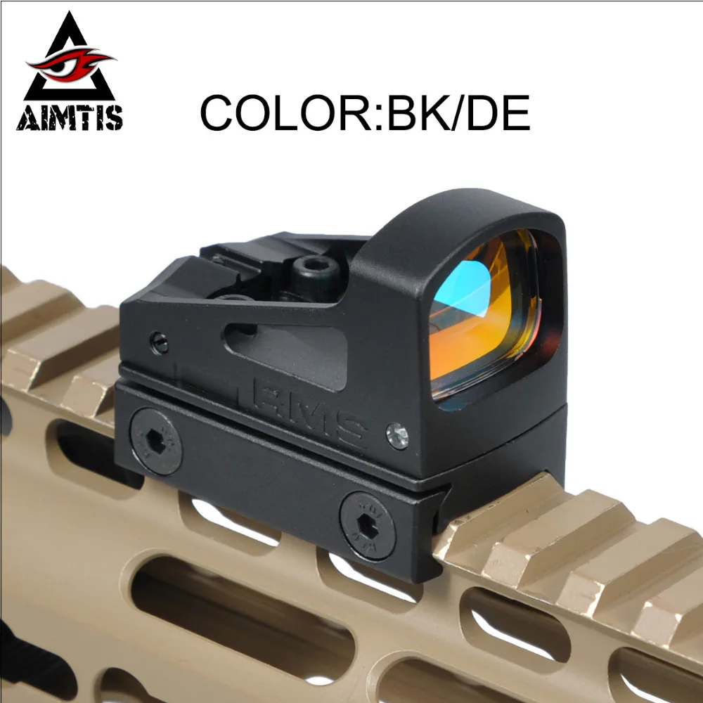 AIMTIS الصيد نطاقات RMS ريفلكس البسيطة منظر نقطة حمراء مع منفس جبل و الفواصل ل غلوك مسدس 20 ملليمتر السكك الحديدية جبل AIMTIS الصيد نطاقات RMS ريفلكس البسيطة منظر نقطة حمراء مع منفس جبل و الفواصل ل غلوك مسدس 20 ملليمتر السكك الحديدية جبل