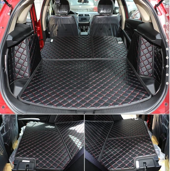 

Good carpets! Special trunk mats for Suzuki S-cross 2017 waterproof boot carpets cargo liner for Scross 2016-2014,Free shipping