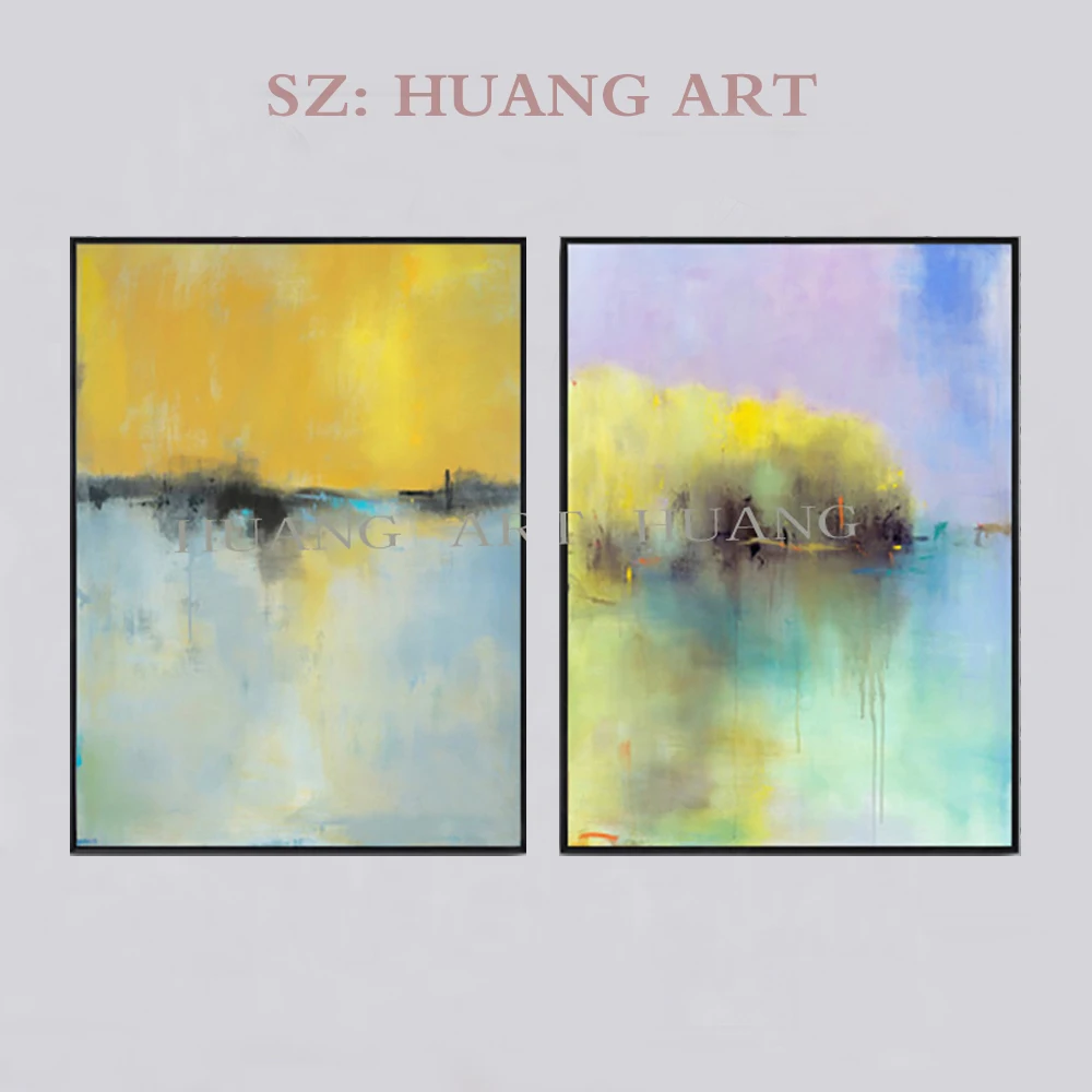 

New Style Oil Painting On Canvas For Room Decor Modern Handmade CombinationAbstract Picture Hand Painted Custom-made Painting