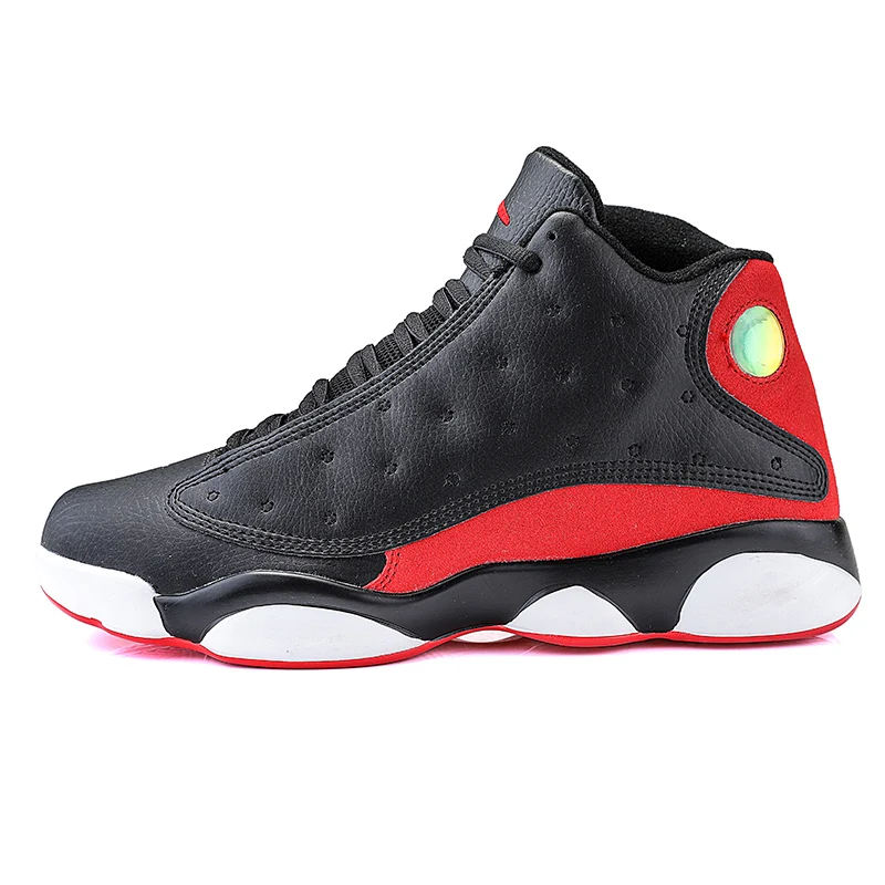 Новинка Jordan 13 кожа ретро мужские баскетбольные туфли на открытом воздухе Нескользящая корзина тренировочные обувь LEBRON спортивные