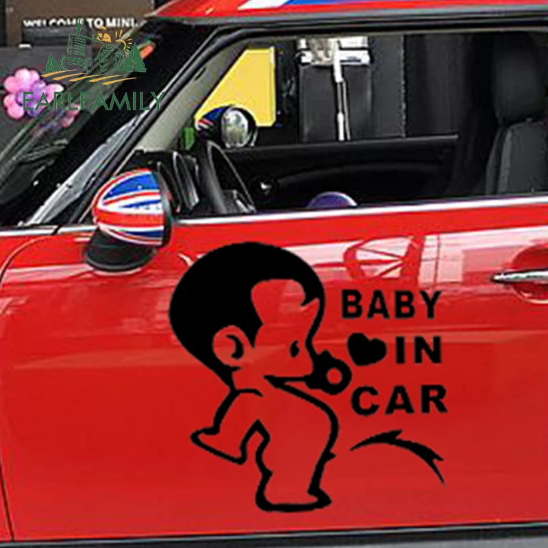 EARLFAMILY 43 см x Милая Забавная детская наклейка для мальчиков Детская Наклейка на