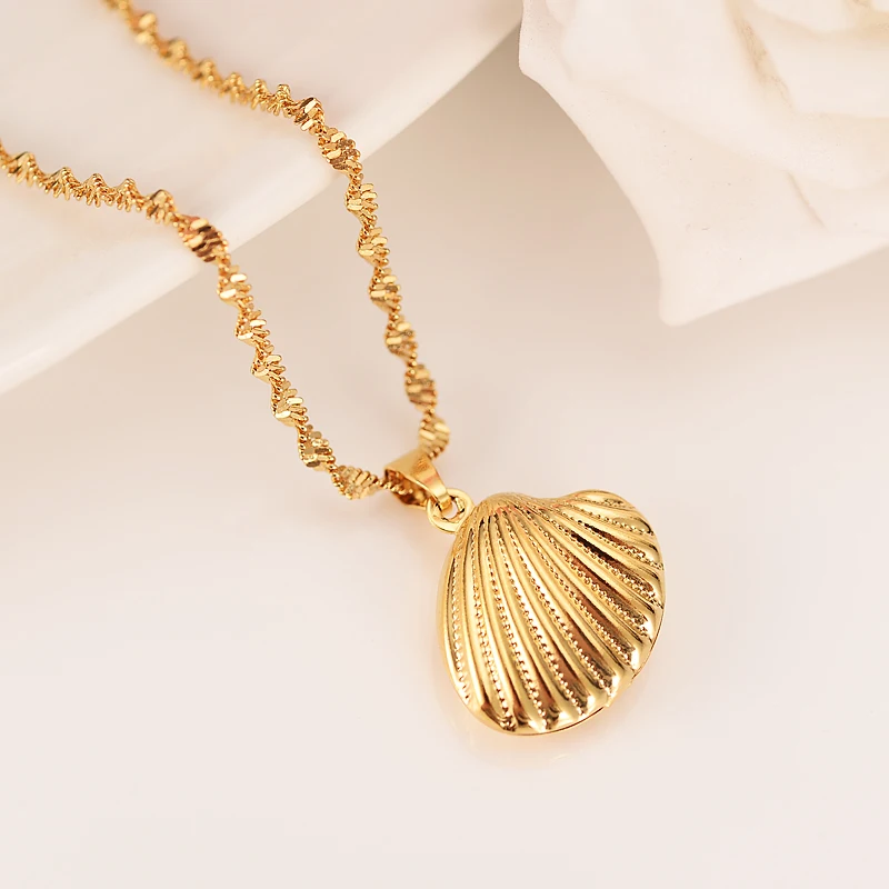 

gold lovely animalstarfish shelNecklace PNG women Jewelry Charm Pendant necklace Chain Lucky Jewelry girls kids Christmas Gift