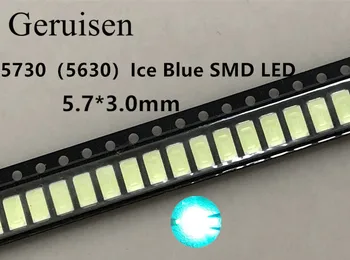 

4000PCS 5730 diode Ice blue SMD LED 5630 Light emitting Diode Factory direct sale PLCC-2 5730 SMD/SMT Blue led