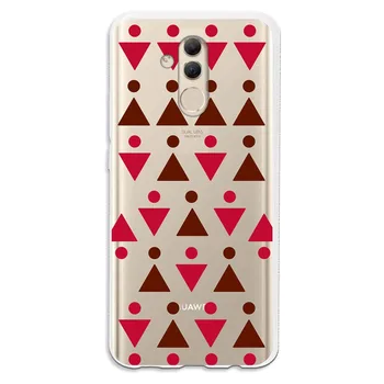 

Stand case costume drawing Triangulos Red WP005 for Huawei Matte 20 Lite