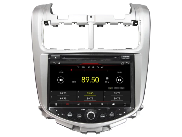Excellent Fit for CHEVROLET AVEO 2014-2018 OTOJETA android 9.1 Wifi car dvd player tape recorder handfree headunits with canbus blue light 5