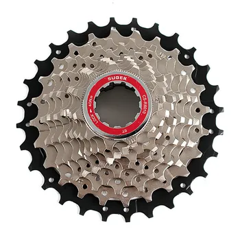 

SUGEK 11-28T 10 Speed Wide Ratio Bicycle Freewheel MTB Mountain Road Bike Bicycle Cassette Freewheel Steel Highway Flywheel