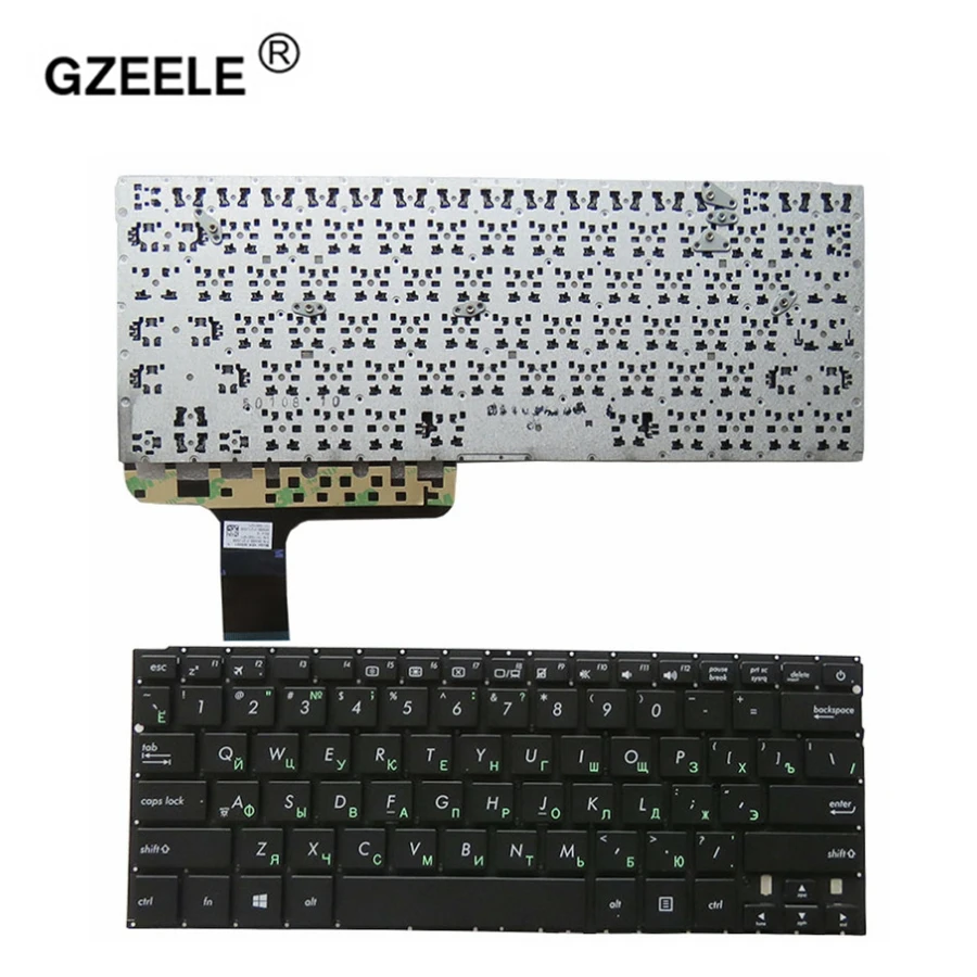 

GZEELE Russian Keyboard For ASUS Zenbook UX305 UX305F UX303A U303LN N305 N303 N303U UX305FA No Frame laptop Keyboard RU layout