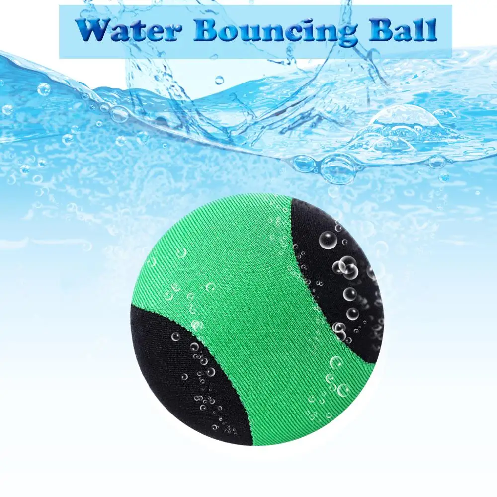 Water Bouncing Ball Anti-cracking Bouncy Ball Water Sports Game With Drawstring Bag For Playing With Friends Or Relieving Stress-Green (1)