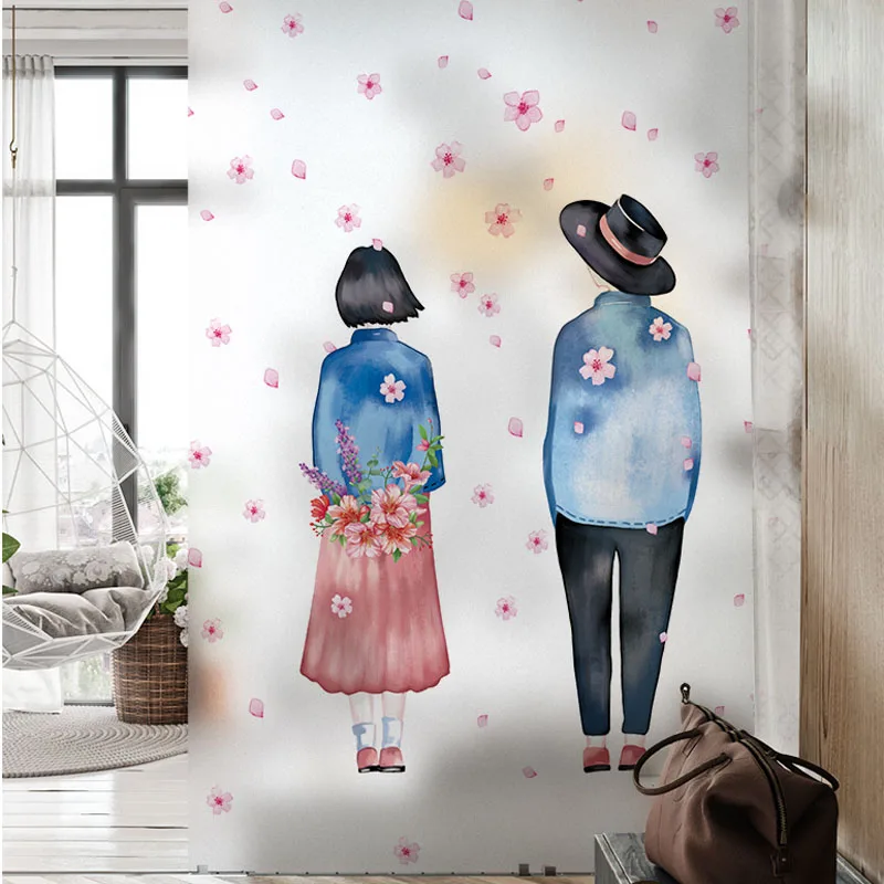 

Copenhagen Fairy Light Translucent Decoration Anti-lighting Toilet Window Glass Sticker Bathroom Scrub Film