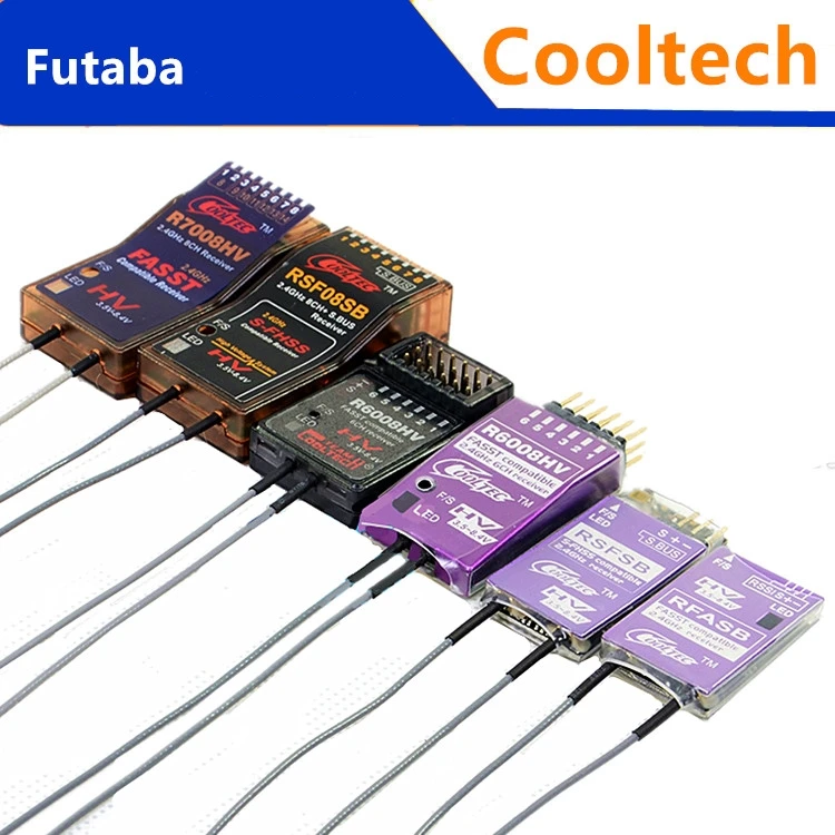 

Cooltech Receiver Futaba Compatible 6008HV 7008HV SF08SB