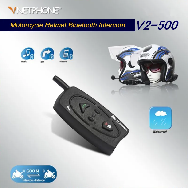 Беспроводная Bluetooth гарнитура для мотоциклетного шлема 500 м|motorcycle helmet intercom|bluetooth