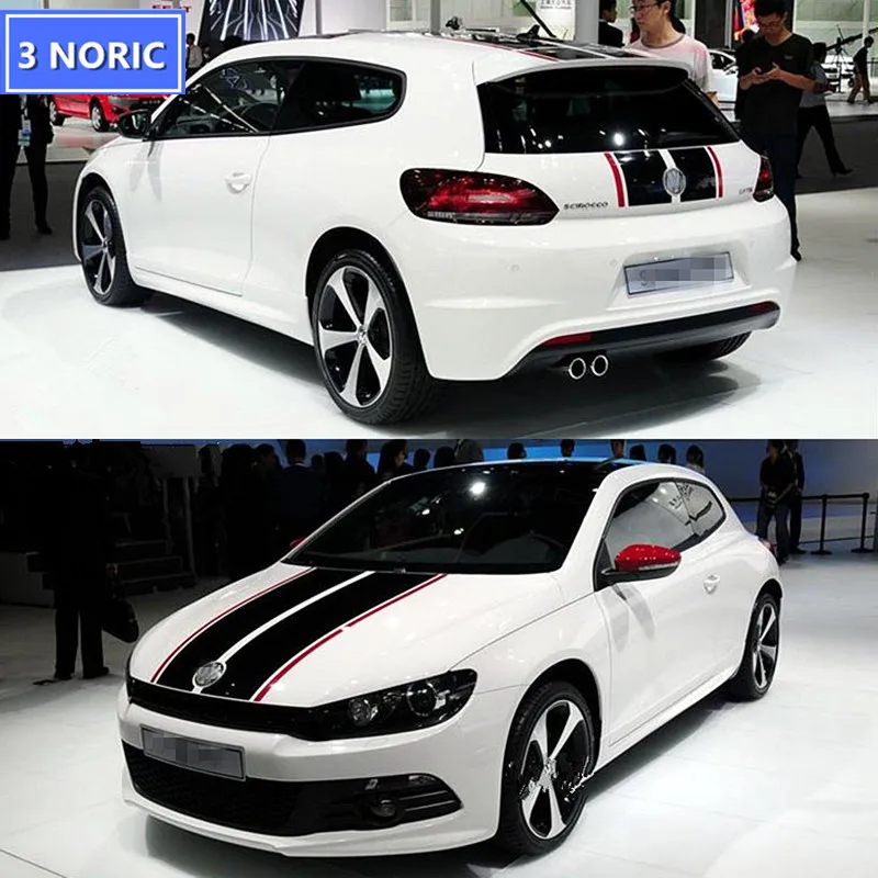 Автомобильный Стайлинг для Volkswagen Scirocco GTS автомобильный капот + крыша