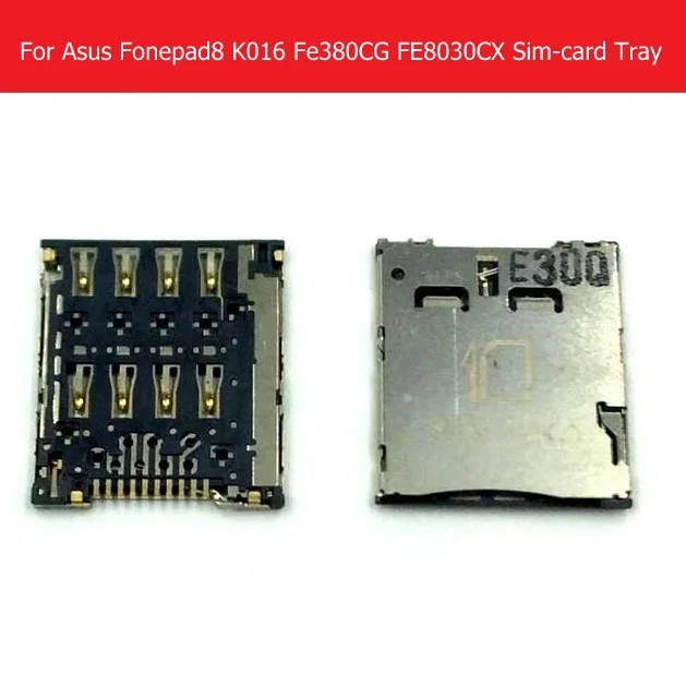 Лоток для гнезда Sim карты ASUS Fonepad 8 k016 FE380CG FE8030CX устройство чтения карт zenfone zoom ZX551ML