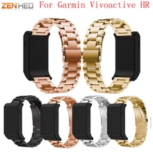 Ремешок для часов для Garmin Vivoactive HR модный металлический ремешок из нержавеющей стали для Garmin Vivoactive HR gps Смарт часы Wirst