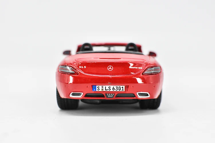 Mai sto 1:24 MB SLS AMG Модель автомобиля из сплава, эксклюзивные детские игрушки, оригинальная коробка