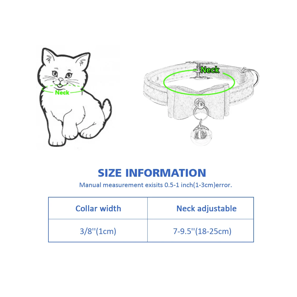 Милые маленькие ошейники для кошек для щенков бархатный бант котенок кошачий ошейник ожерелье с бантиком с колокольчиком для собак кошек Чихуахуа Йоркского розового цвета