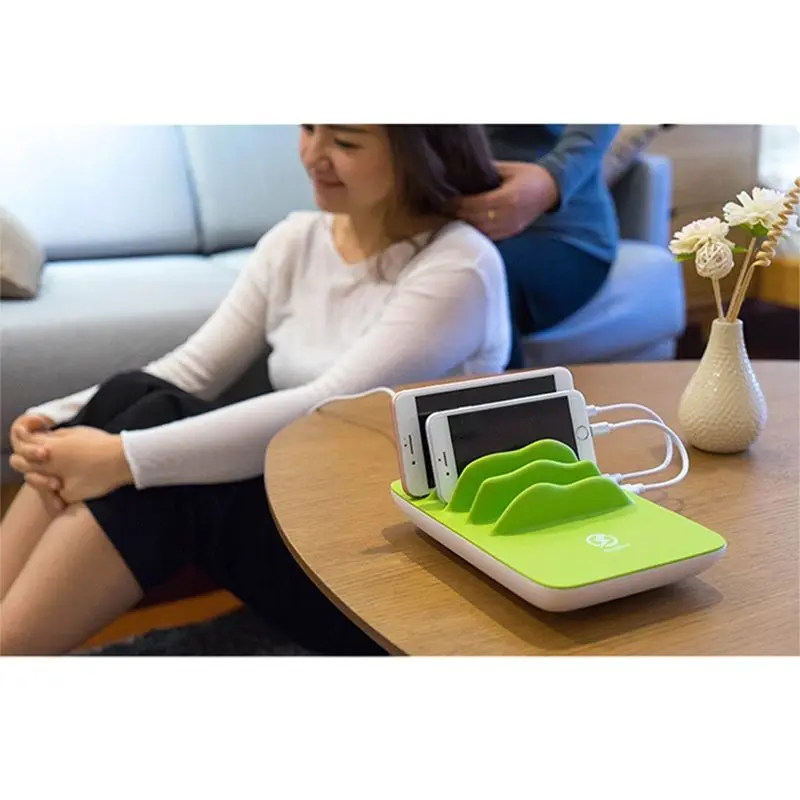 

multi-function with 4USB port wireless charger universal charger US Plug