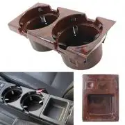 

Car Seat Carbon Fiber Style Car Center Console Cup Coin Holder Box Inner Parts For BMW 3Series E46 1998-2004