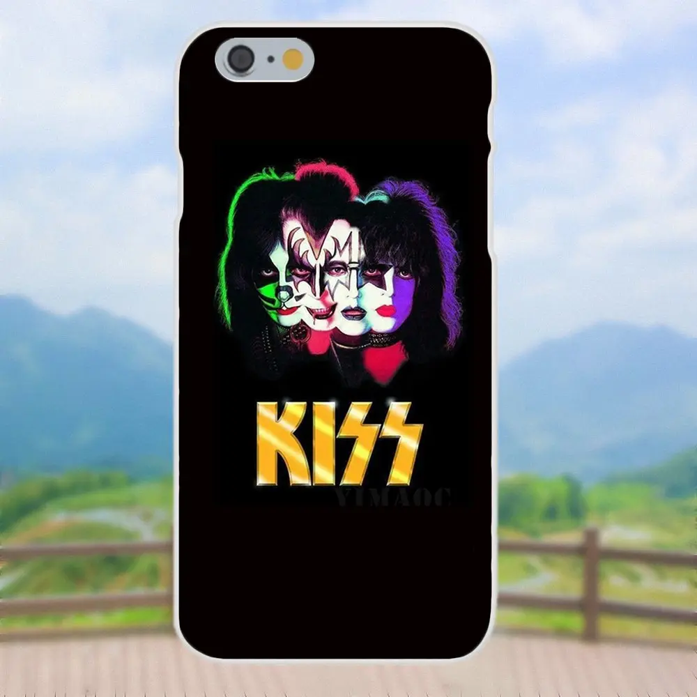 Рок группы &quotKiss&quot для htc 530 626 628 630 816 820 один A9 M7 M8 M9 M10 E9 плюс U11 Moto G G2 G3 G4 G5 сотового