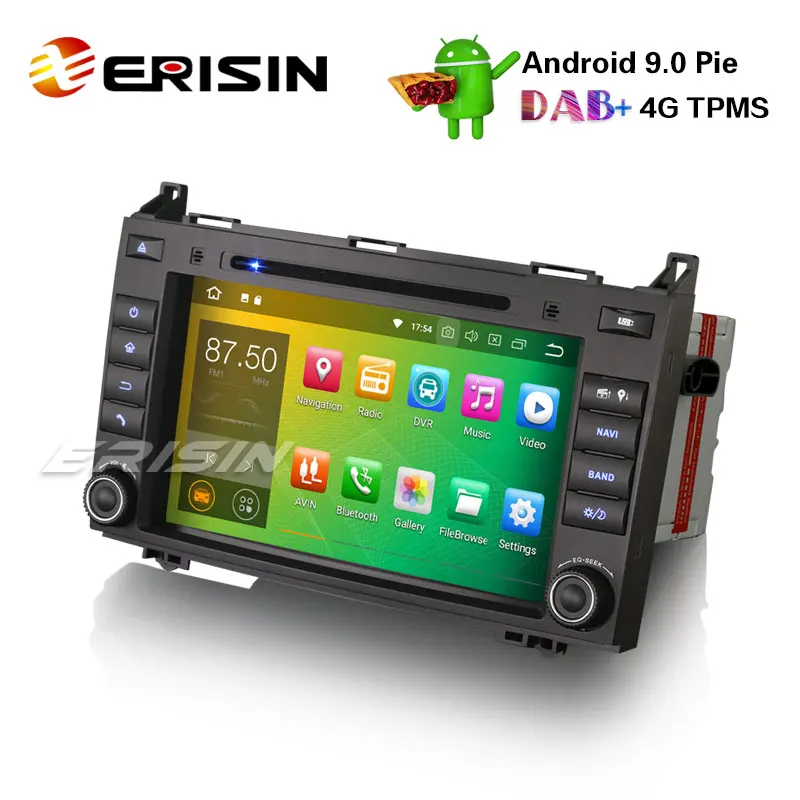 Best Erisin ES4821B 8" DAB+ Auto Radio 4G Android 9.0 Pie Car DVD Player SD GPS for Benz Sprinter Viano Vito 1 Best Erisin ES4821B 8" DAB+ Auto Radio 4G Android 9.0 Pie Car DVD Player SD GPS for Benz Sprinter Viano Vito 1