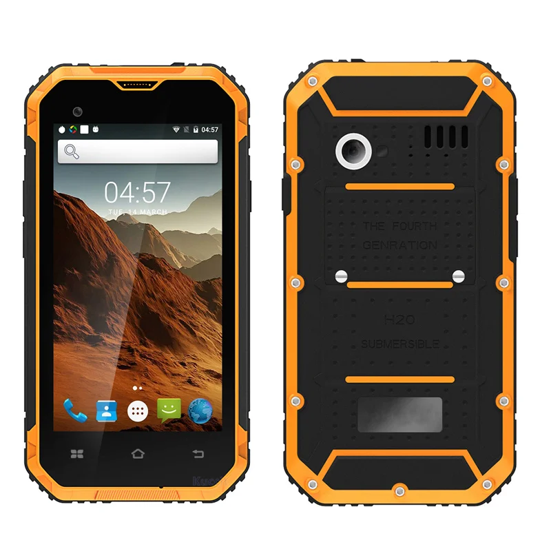 Оригинальный kcosit K1 Android 6,0 смартфон IP68 водонепроницаемый противоударный мобильный телефон MTK6580 4 ядра 4,5 "QHD 1 ГБ Оперативная память gps