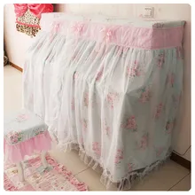 Piano Covers Dust Covers princess girl room Dec beauty voile style pink voileKorea home textile FG210