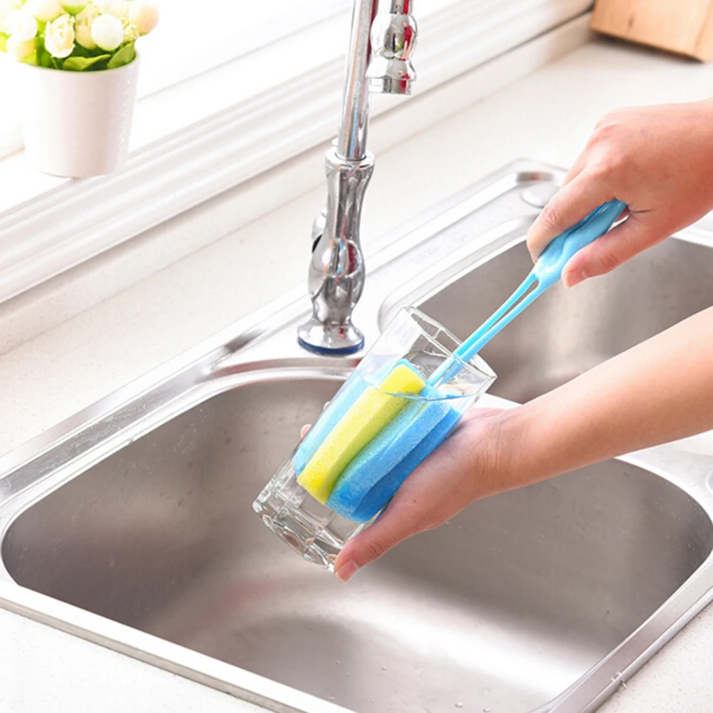 1Pc Kitchen Cleaning Brushes Glass Cup Bottle Mug Cleaner Tool Eco