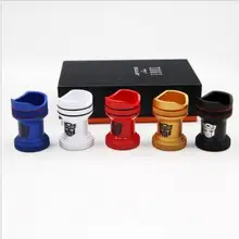 Карманный высококачественный демонстрационный Стеллаж Из Нержавеющей Стали Портативная пепельница для сигар держатель W/сверло для сигары