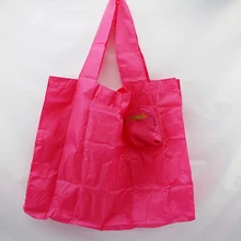 1000 шт./лот нейлон полиэстер многоразовые складные сумки для покупок супермаркет водонепроницаемая сумка для продуктов заказной печатный логотип