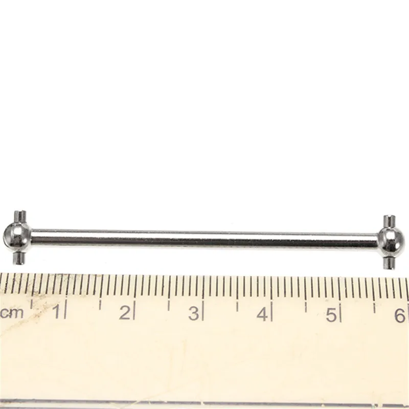 2 шт. высокое качество M5367 Металл Dogbone приводной вал 1/16 RC части автомобиля для Truggy Багги короткий ход 1631 1651 1621