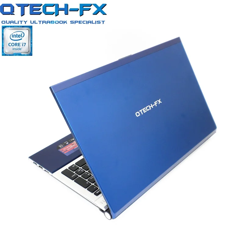 I7 игровой ноутбук 15 6 "8 Гб RAM SSD 256 ГБ/128/64 + 750 HDD DVD быстрый процессор металлический