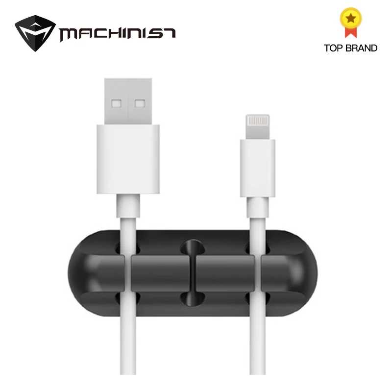 

1pc Silica gel Car Wire Cable Holder Multifunctional Tie Clip Fixer Organizer Car Charger Line Clasp Headphone Cable Clip