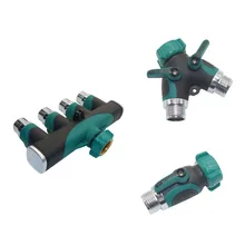 Металлический шланг запорный клапан 3/4 дюймов американский стандарт резьба управление поток воды переключатель клапан орошения фитинг для водопроводных труб 1 P