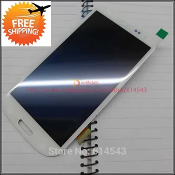

White Tested LCD display Touch Screen Digitizer Assembly For Samsung Galaxy S3 I747 I535 T999 i9300 i9308 I535 i939d+Track No.1p