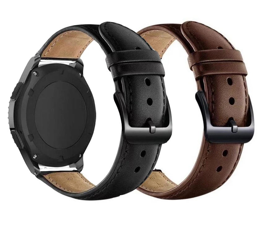 18 мм 20 22 ремешок для samsung Шестерни Спорт S2 S3 классический Frontier galaxy watch 42mm 46 группа