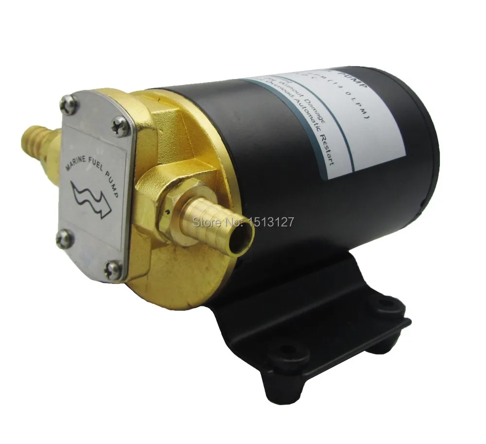 New 12V DC Gear oil Pump flexible impeller pump/rubber impeller pump 3