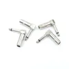 4pcs 1/4 Inch 6.35mm  L-shape Jack Right Angle Male Mono Plug Connector For Guitar Audio ► Photo 2/6